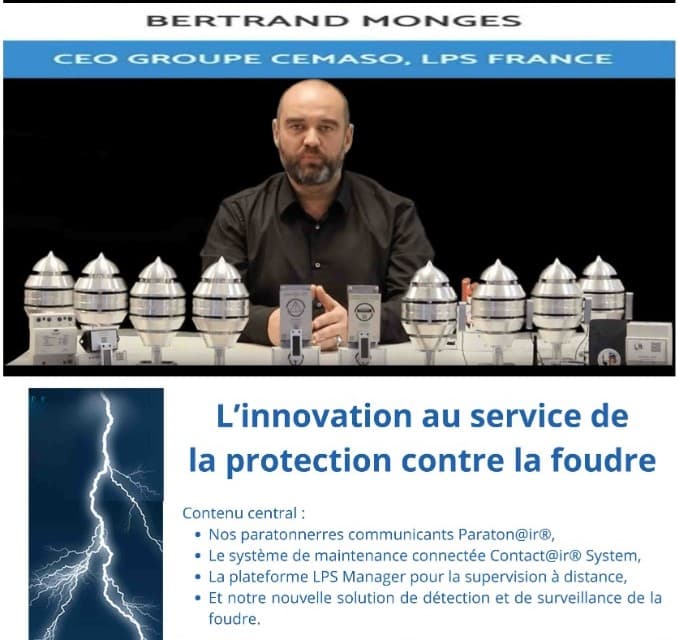 Image de l'évènement La protection contre les effets directs de la foudre