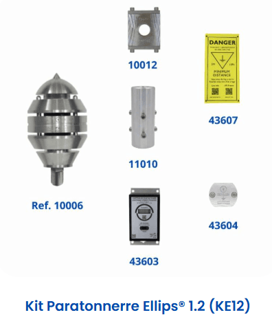 Image de Kit Paratonnerre Ellips® 1.2 (KE12)