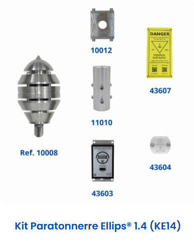 Image de Kit Paratonnerre Ellips® 1.4 (KE14)